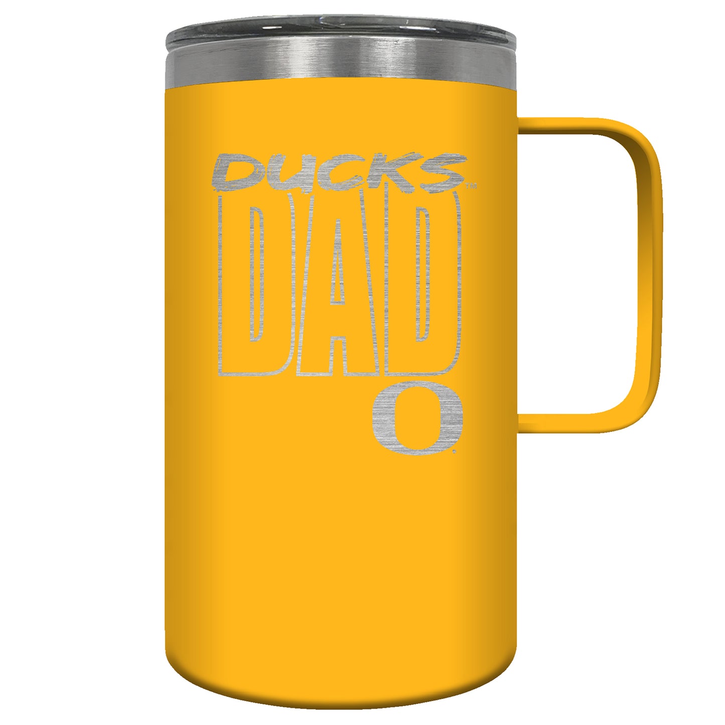 Oregon Ducks Dad 18oz. Hustle Travel Mug