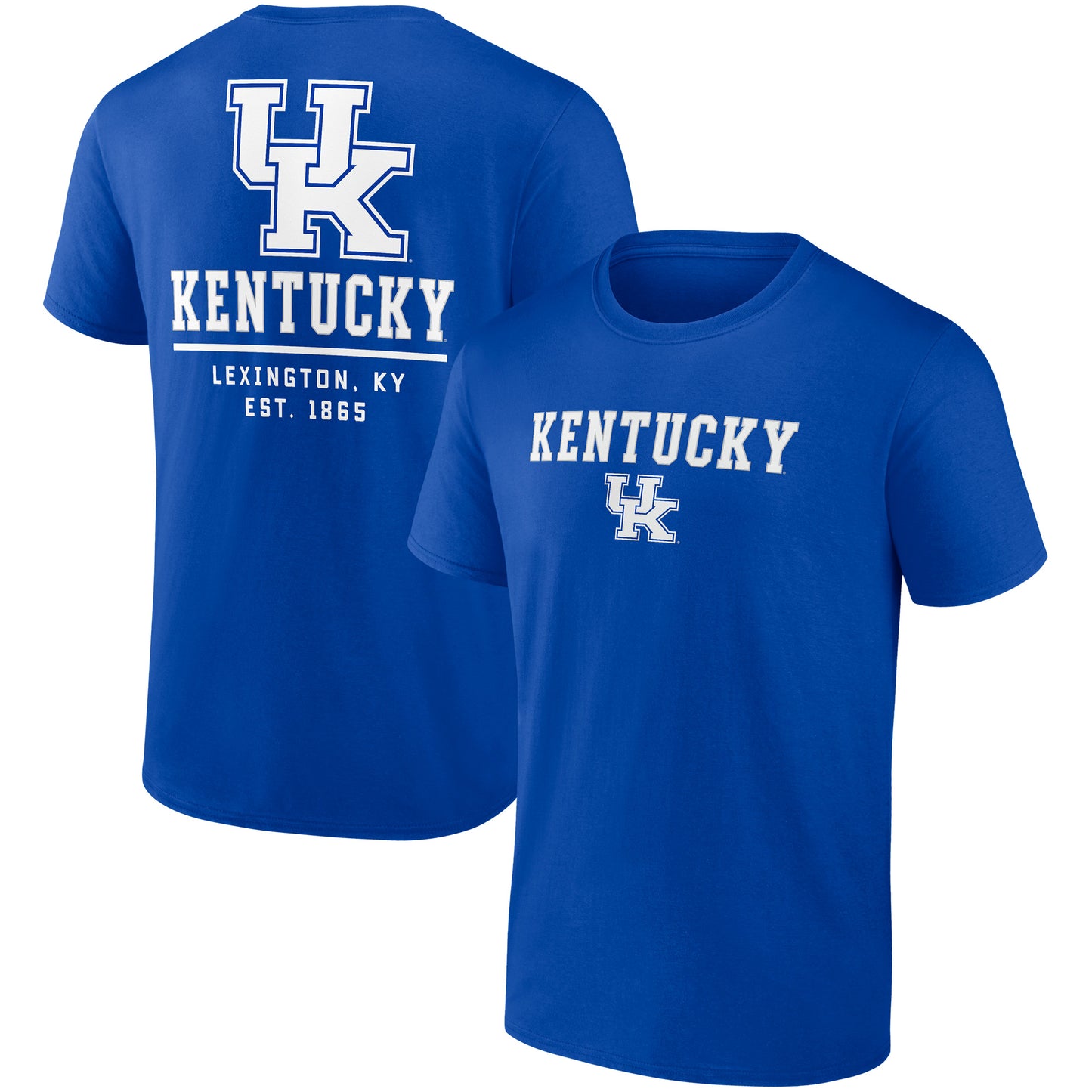 Men's Fanatics Royal Kentucky Wildcats Game Day 2-Hit T-Shirt