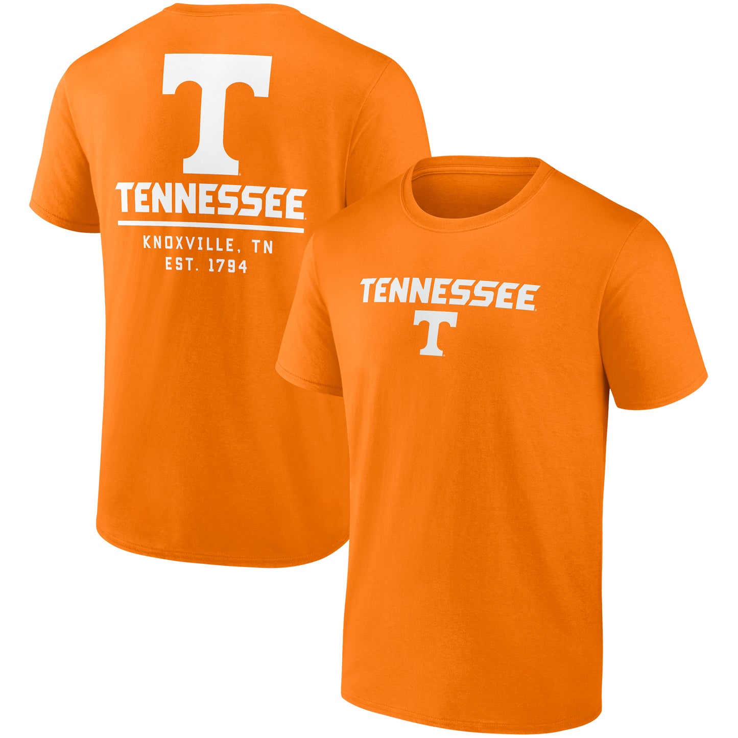 Men's Fanatics Tennessee Orange Tennessee Volunteers Game Day 2-Hit T-Shirt