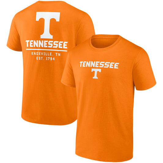 Men's Fanatics Tennessee Orange Tennessee Volunteers Game Day 2-Hit T-Shirt