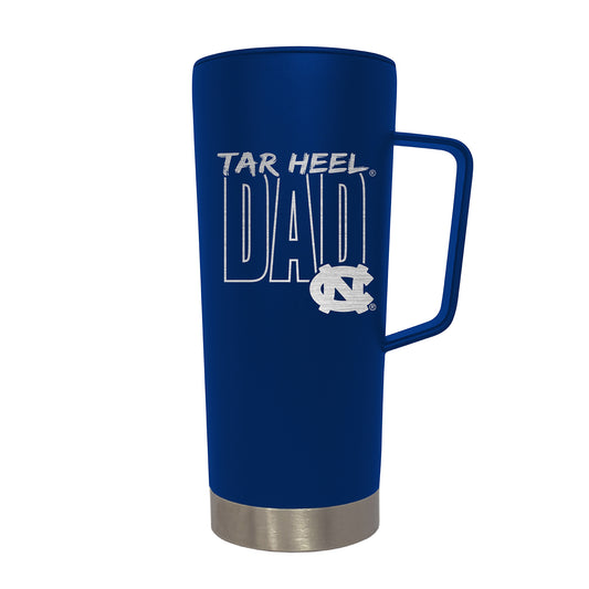 North Carolina Tar Heels Dad 18oz. Roadie Tumbler with Handle