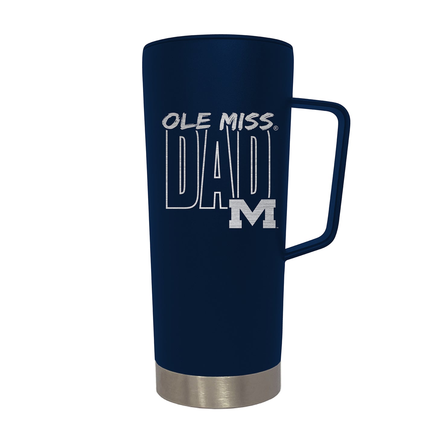 Ole Miss Rebels Dad 18oz. Roadie Tumbler with Handle