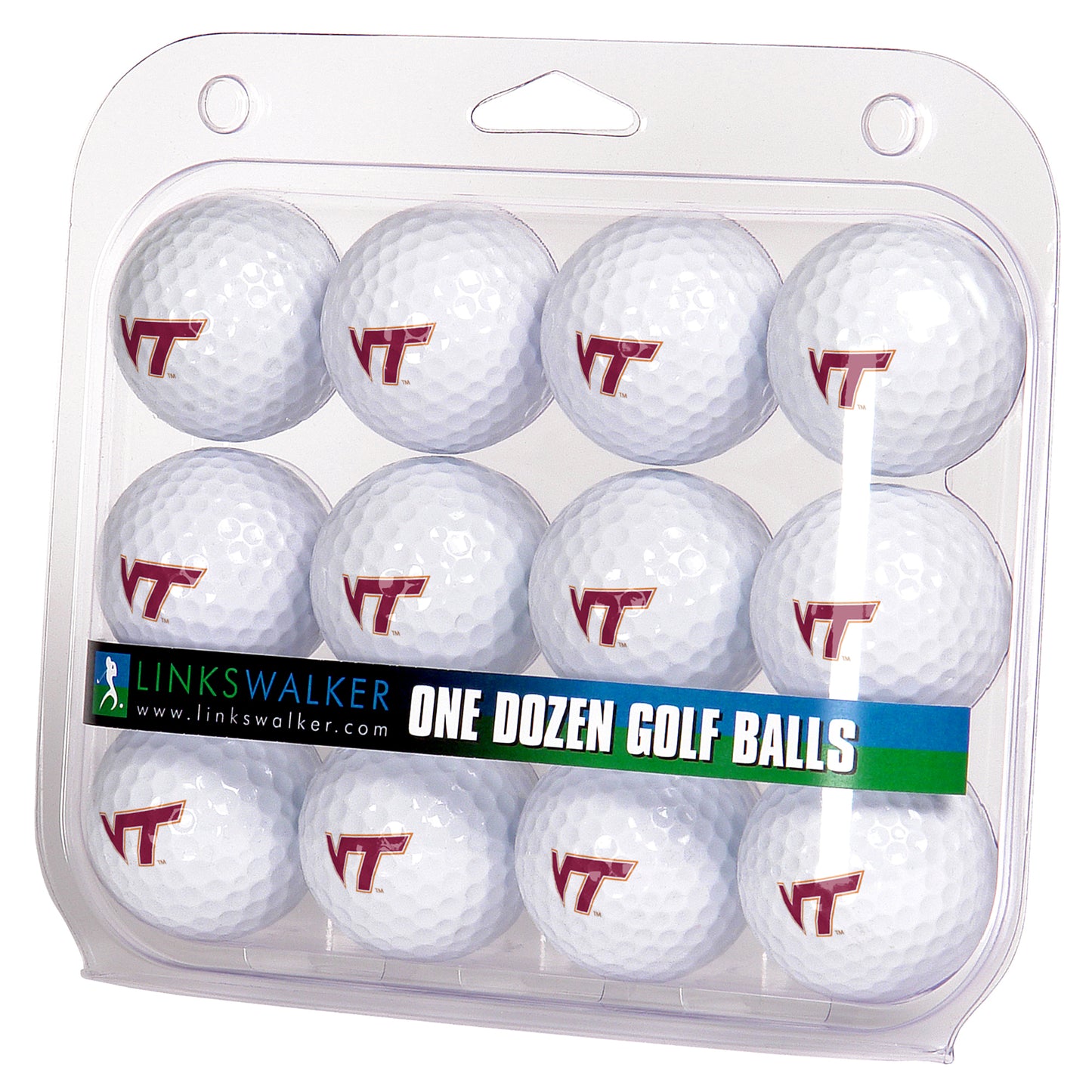 Virginia Tech Hokies 12-Pack Golf Ball Set