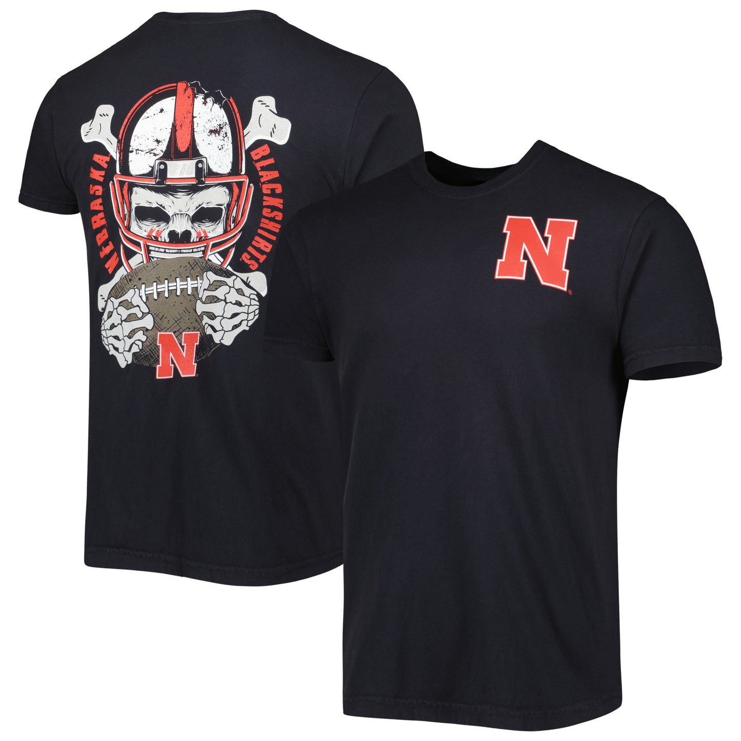 Men's Black Nebraska Huskers Hyperlocal Team T-Shirt