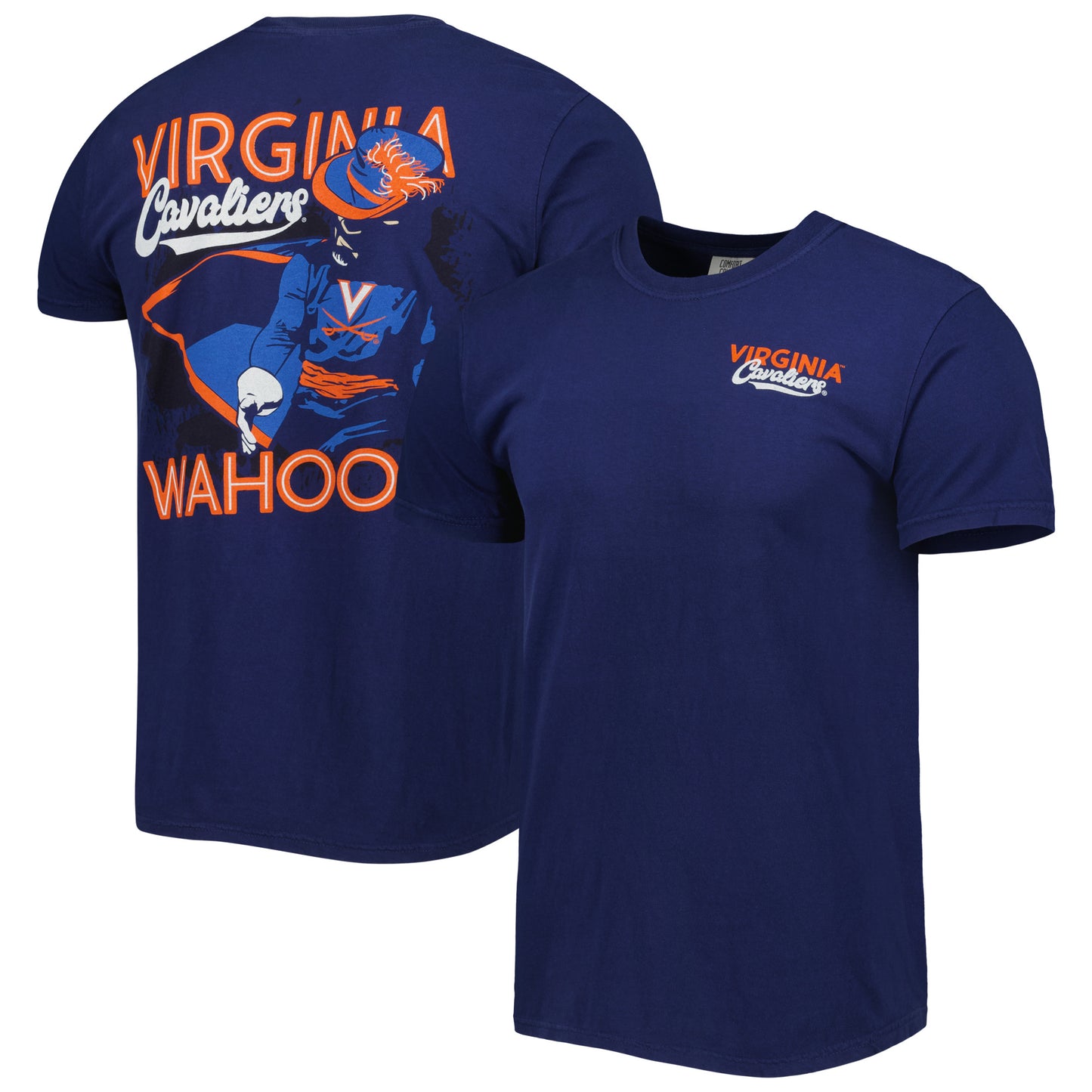 Men's Navy Virginia Cavaliers Hyperlocal T-Shirt