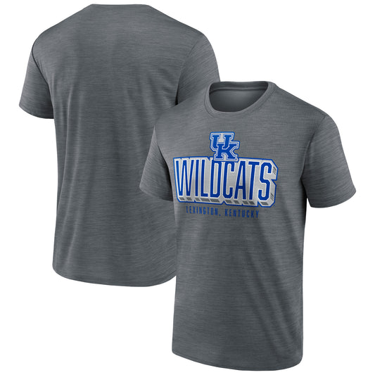 Men's Fanatics Heather Gray Kentucky Wildcats Mascot Depth T-Shirt