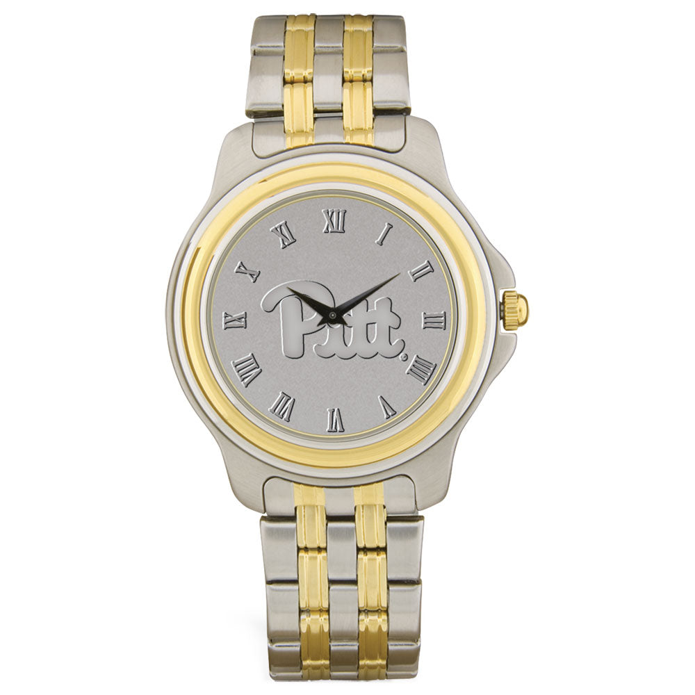 Pitt Panthers Personalized Two-Tone Wristwatch