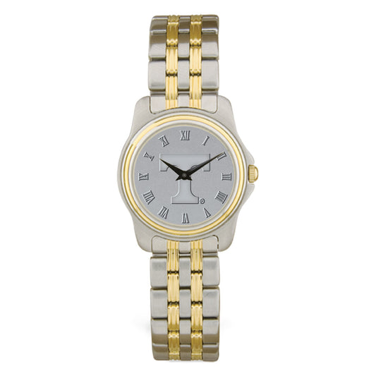 Women's Tennessee Volunteers Personalized Two-Tone Wristwatch