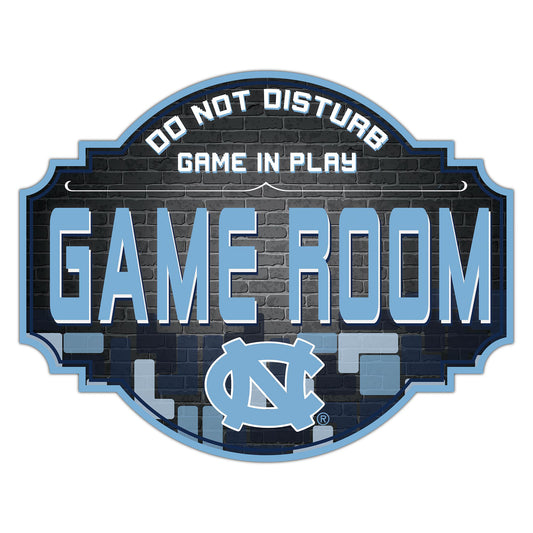 North Carolina Tar Heels 12'' Game Room Tavern Sign
