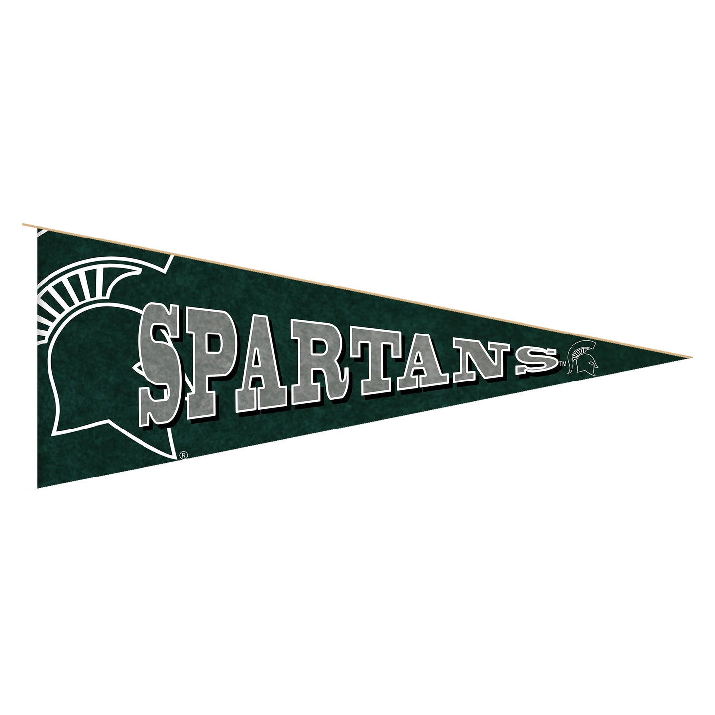 Michigan State Spartans 24'' Wood Pennant