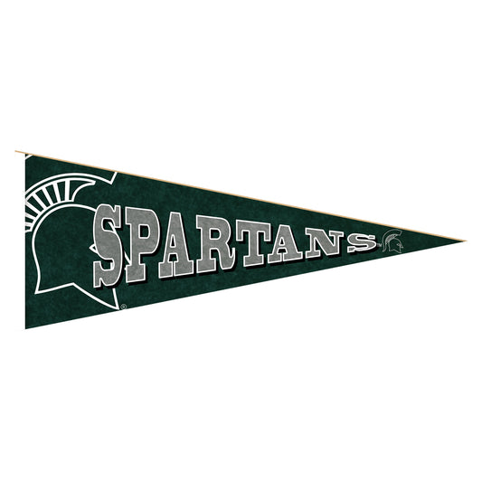 Michigan State Spartans 24'' Wood Pennant
