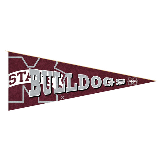 Mississippi State Bulldogs 24'' Wood Pennant