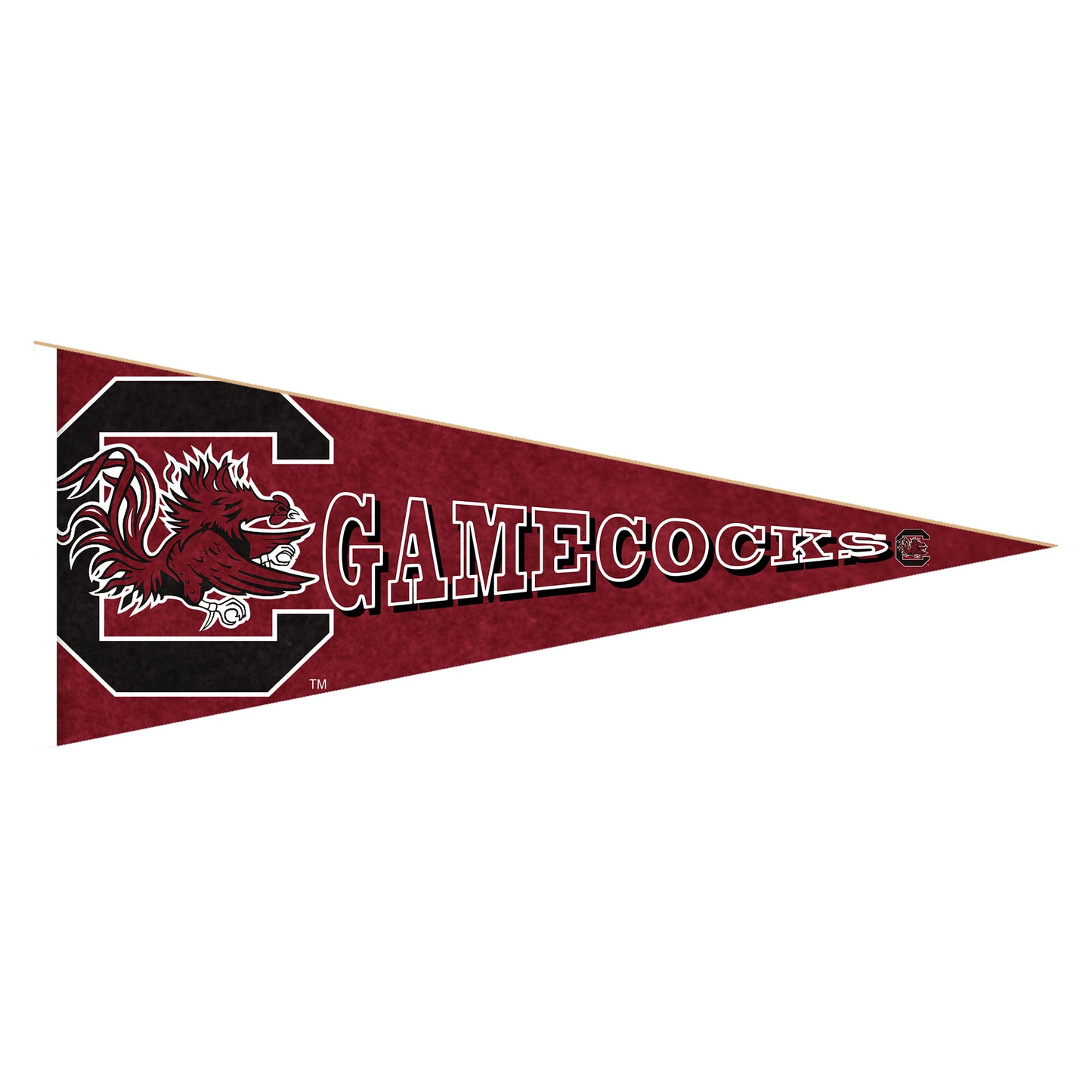 South Carolina Gamecocks 24'' Wood Pennant