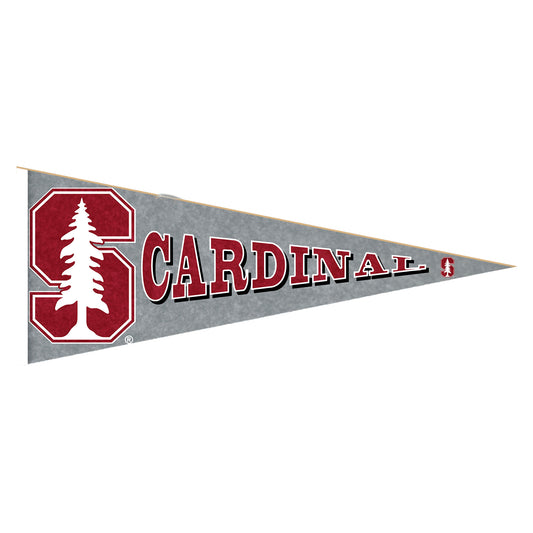 Stanford Cardinal 24'' Wood Pennant