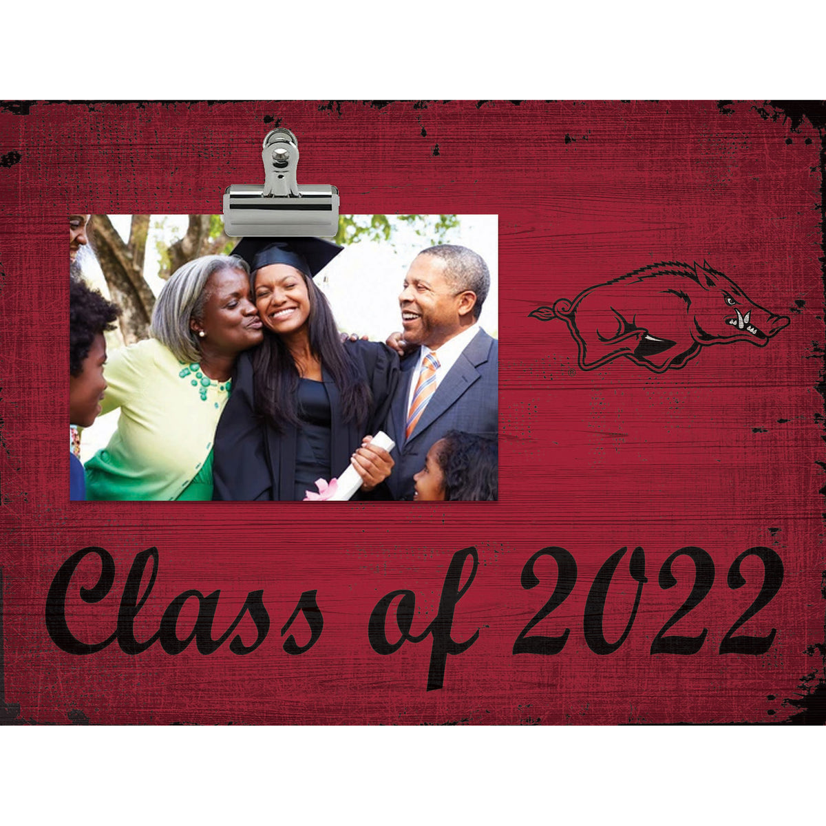 Arkansas Razorbacks 10'' x 10'' Class Of 2022 Clip Frame