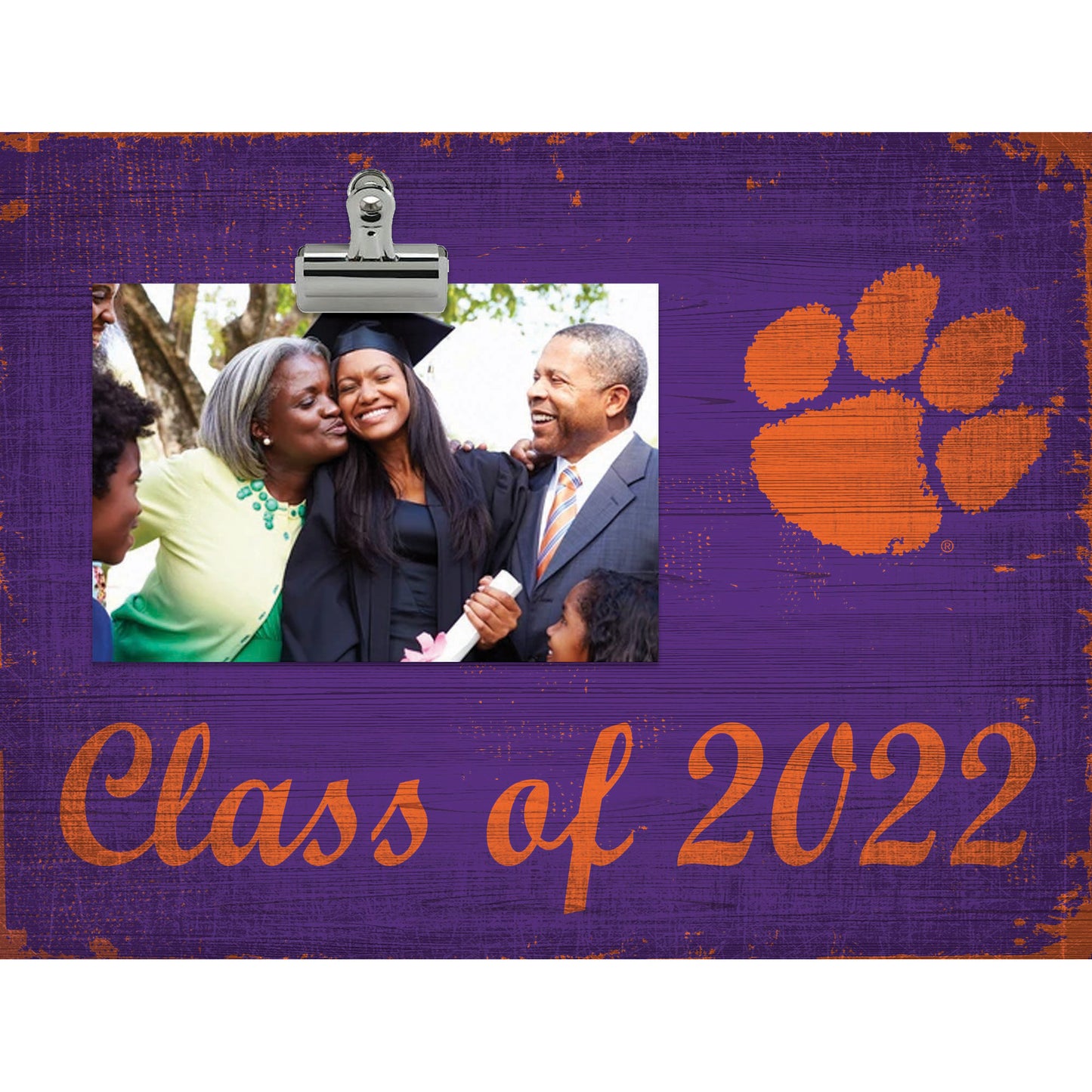 Clemson Tigers 10'' x 10'' Class Of 2022 Clip Frame