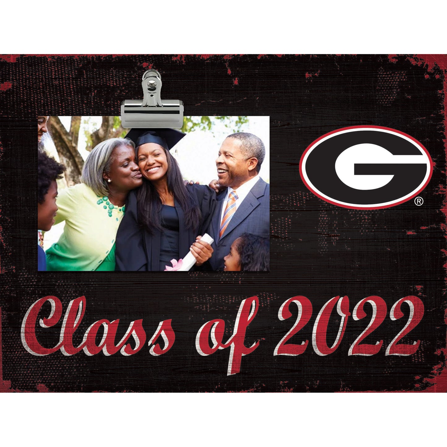 Georgia Bulldogs 10'' x 10'' Class Of 2022 Clip Frame