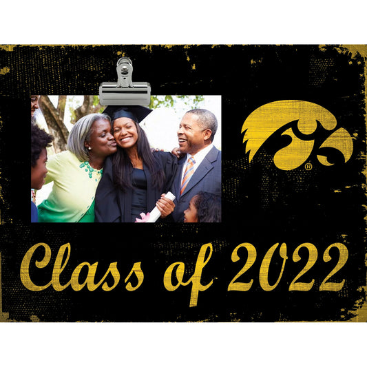 Iowa Hawkeyes 10'' x 10'' Class Of 2022 Clip Frame