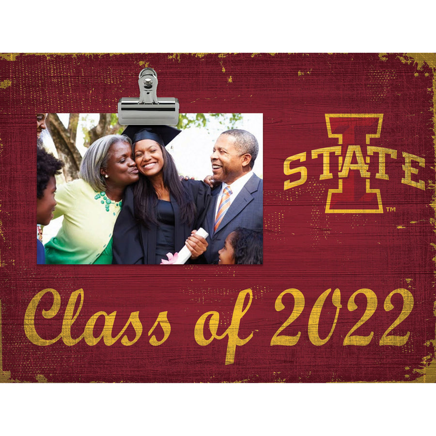 Iowa State Cyclones 10'' x 10'' Class Of 2022 Clip Frame