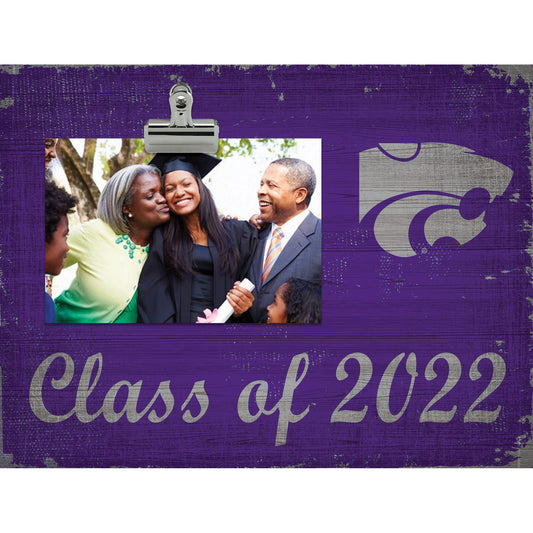 Kansas State Wildcats 10'' x 10'' Class Of 2022 Clip Frame