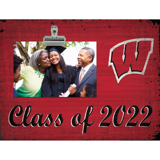 Wisconsin Badgers 10'' x 10'' Class Of 2022 Clip Frame