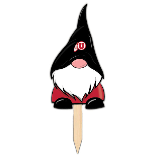 Utah Utes Gnome Yard Stake