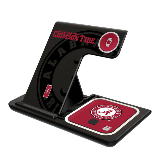 Keyscaper Alabama Crimson Tide 3-In-1 Wireless Charger