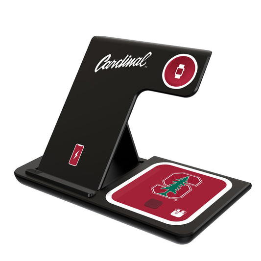 Keyscaper Stanford Cardinal 3-In-1 Wireless Charger