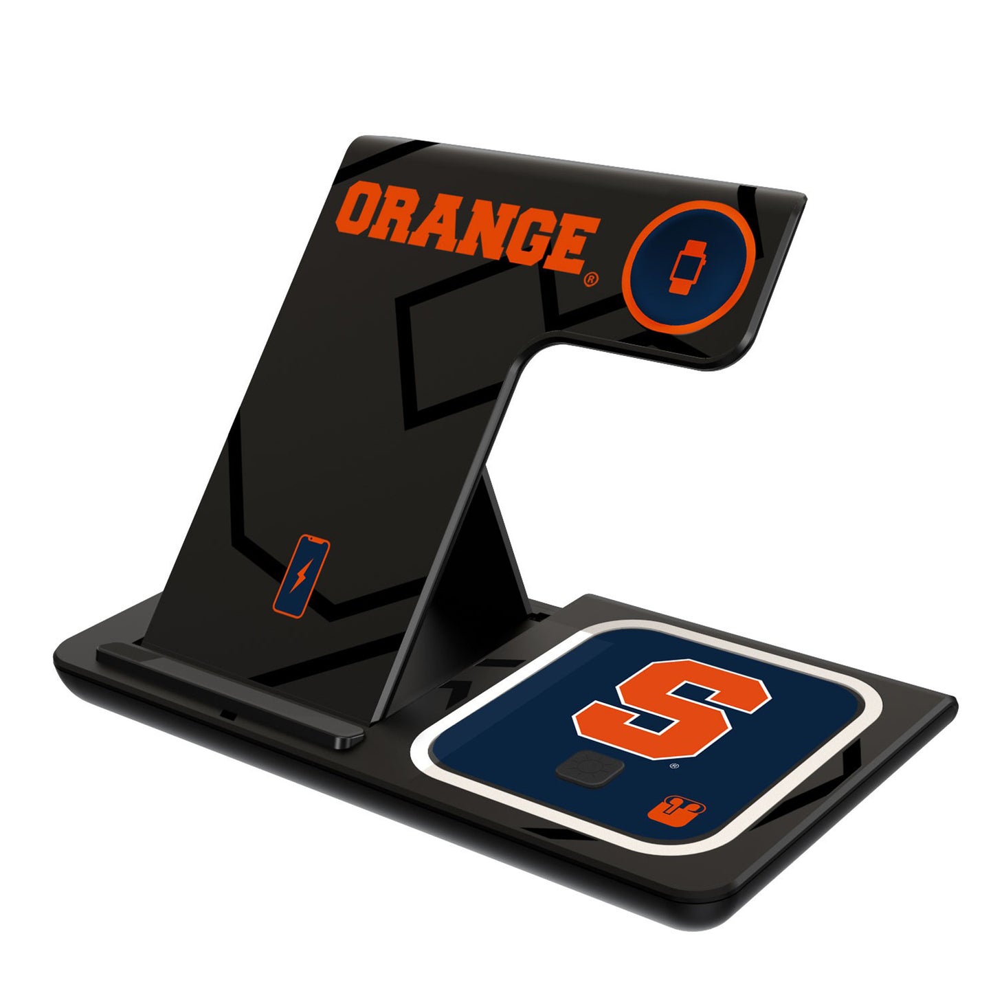 Keyscaper Syracuse Orange 3-In-1 Wireless Charger