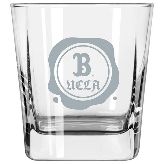 UCLA Bruins 14oz. Frost Stamp Old Fashioned Glass