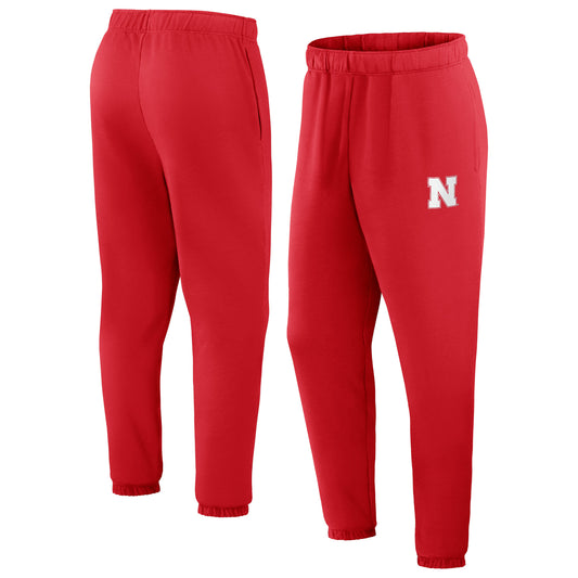 Men's Scarlet Nebraska Huskers Primary Pocket Jogger Pants