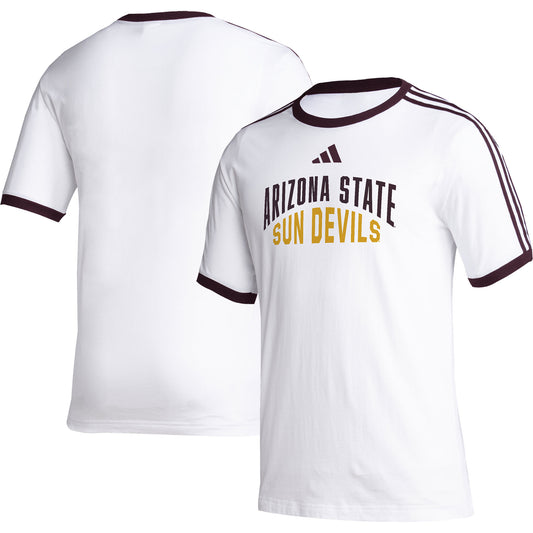 Men's adidas White Arizona State Sun Devils Arch T-Shirt