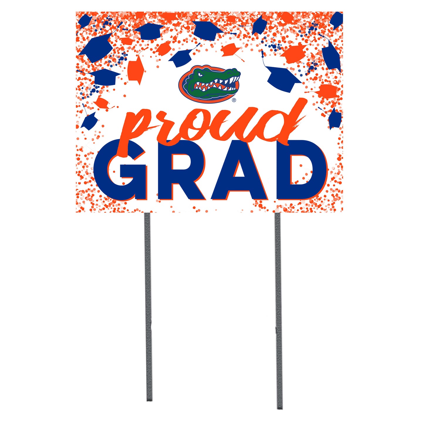 Florida Gators 18'' x 24'' Grad Yard Sign