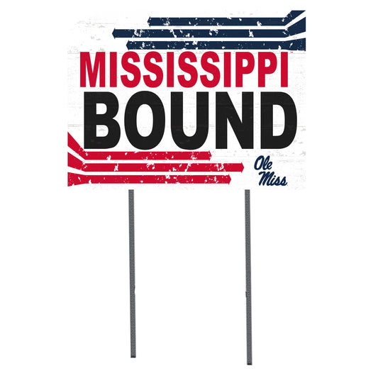 Ole Miss Rebels 18'' x 24'' Bound Yard Sign