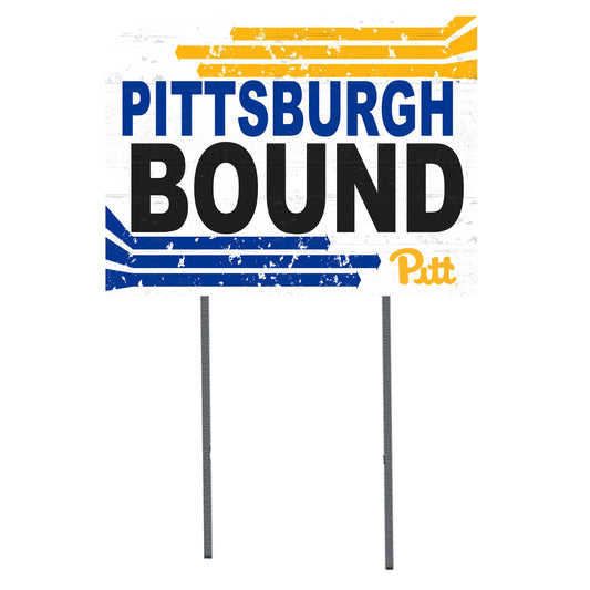 Pitt Panthers 18'' x 24'' Bound Yard Sign