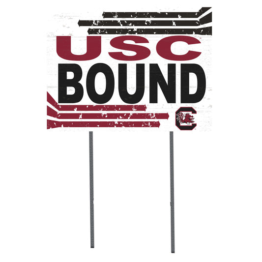 South Carolina Gamecocks 18'' x 24'' Bound Yard Sign