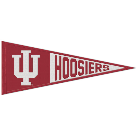 WinCraft Indiana Hoosiers 13" x 32" Wool Primary Logo Pennant