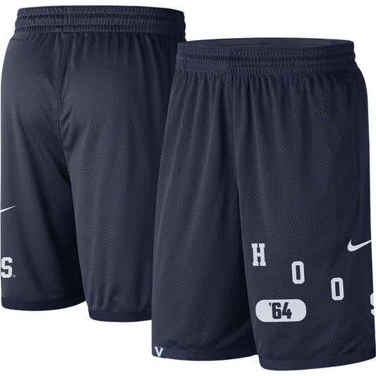 Men's Nike Navy Virginia Cavaliers Wordmark Performance Shorts