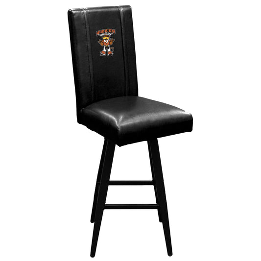 Black Texas Longhorns Team Swivel Bar Stool 2000