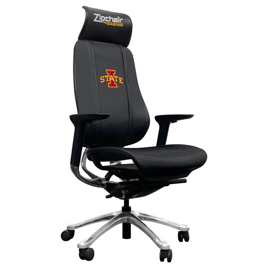 Black Iowa State Cyclones PhantomX Gaming Chair