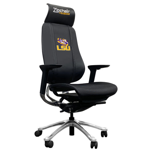 Black LSU Tigers PhantomX Gaming Chair