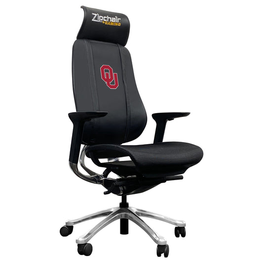 Black Oklahoma Sooners PhantomX Gaming Chair
