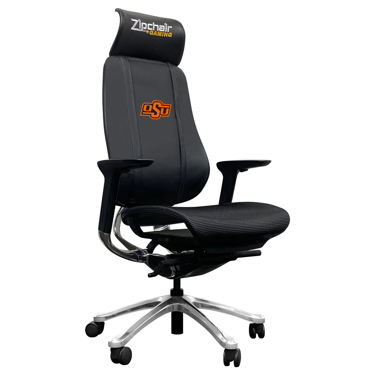 Black Oklahoma State Cowboys PhantomX Gaming Chair