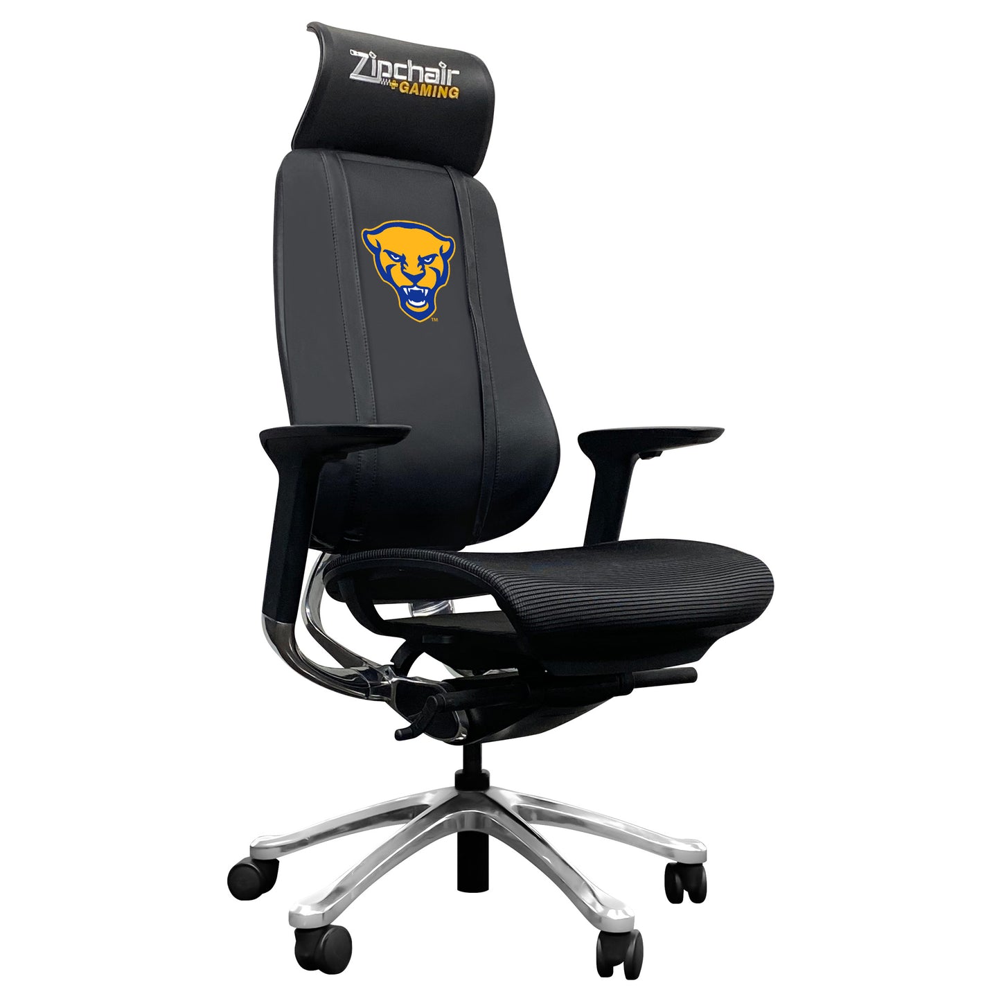 Black Pitt Panthers Team PhantomX Gaming Chair