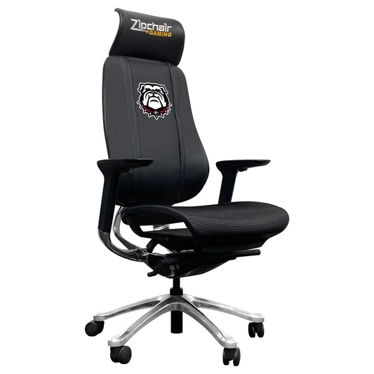 Black Georgia Bulldogs Team PhantomX Gaming Chair