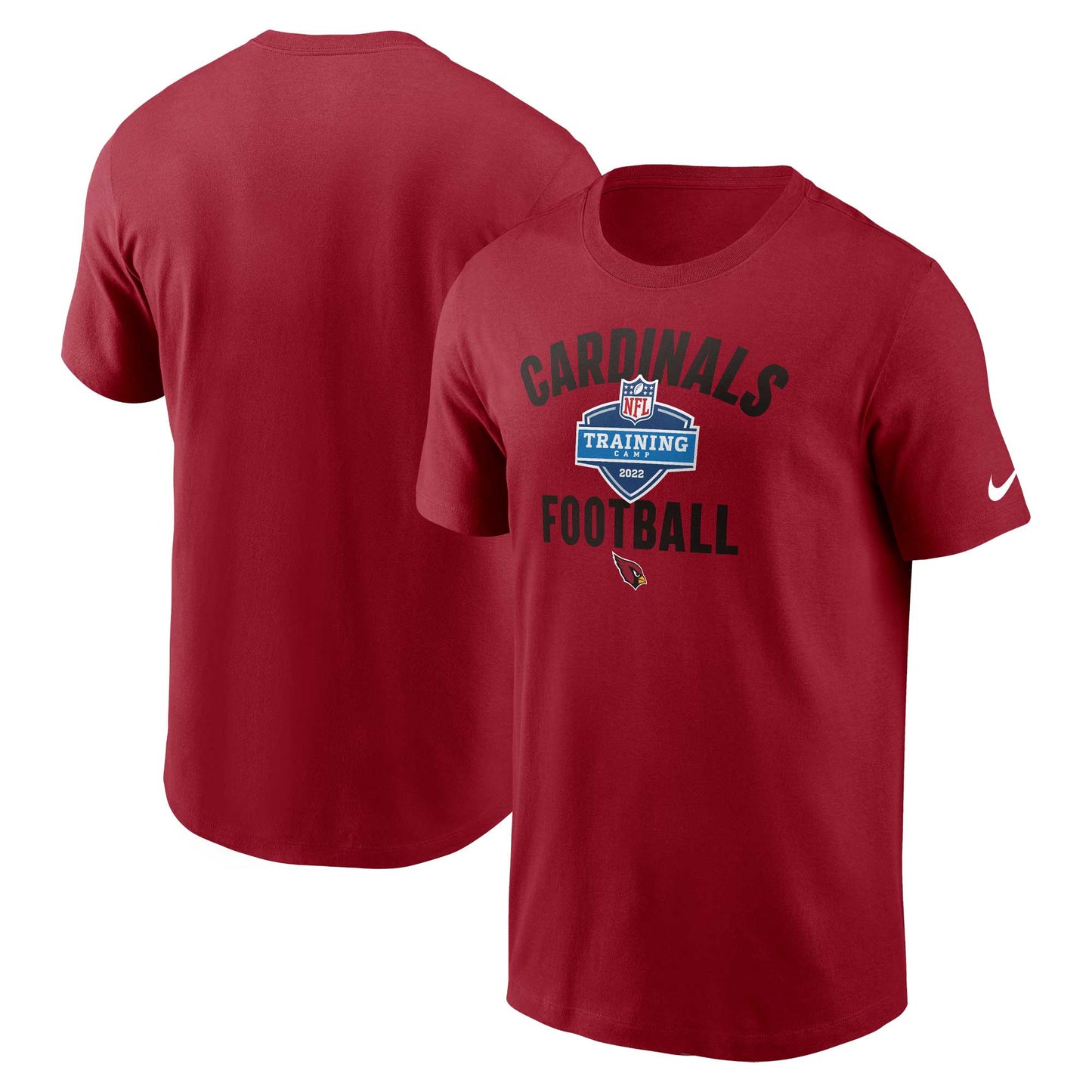 Men's Nike Cardinal Arizona Cardinals 2022 Training Camp Athletic T-Shirt