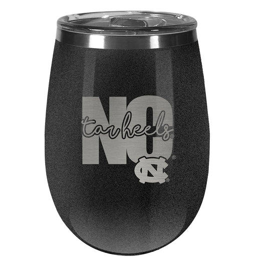 North Carolina Tar Heels 10oz. Onyx Wine Tumbler