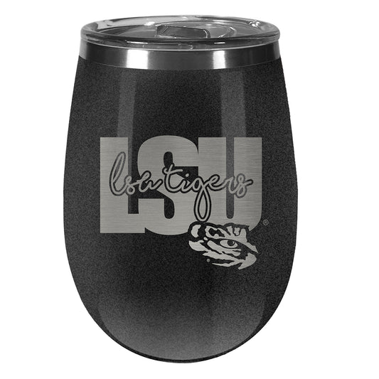 LSU Tigers 10oz. Onyx Wine Tumbler