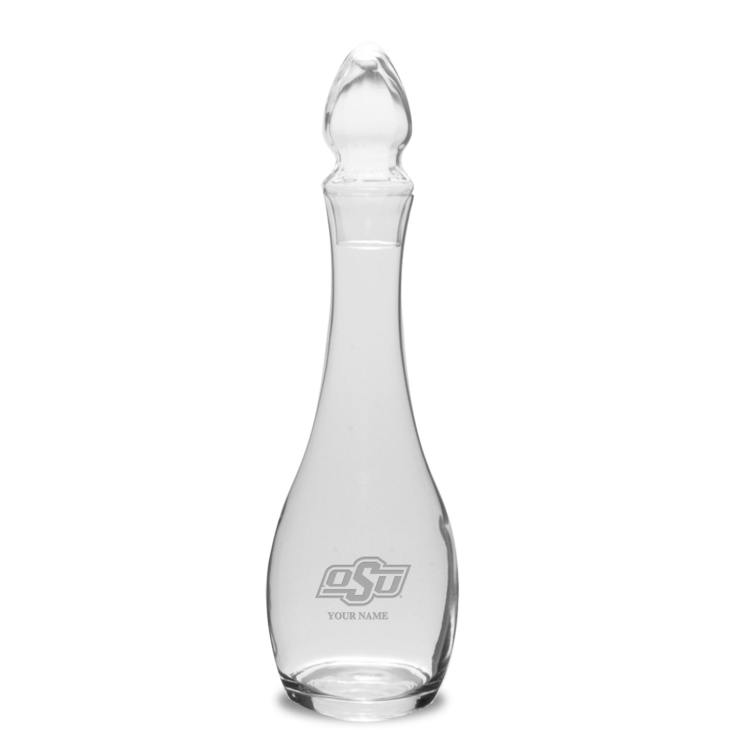 Oklahoma State Cowboys Personalized 34oz. Wide Bottom Decanter