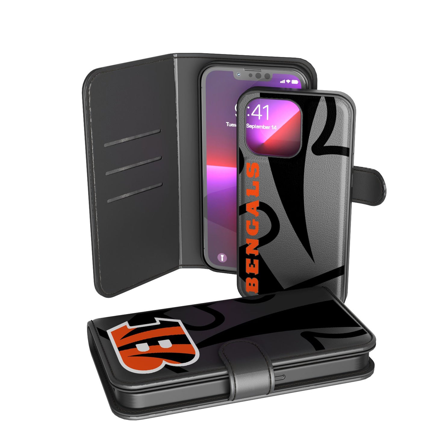 Cincinnati Bengals iPhone Wallet Case
